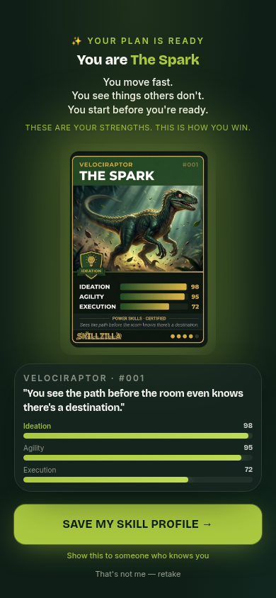 Your Skill Profile